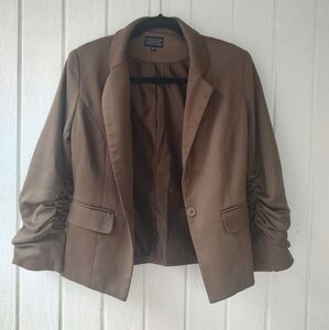 Women's Brown Blazer